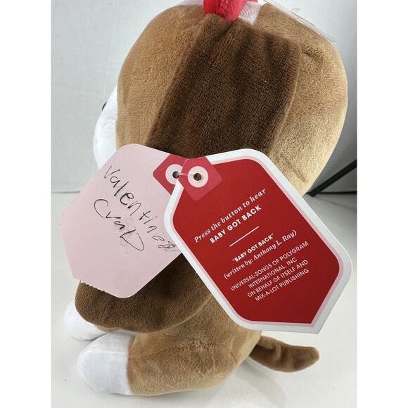 Hallmark Singing Puppy Dog I Like Big Hugs 2 Baby Got Back Plush 12" Musical EUC - Picture 9 of 11